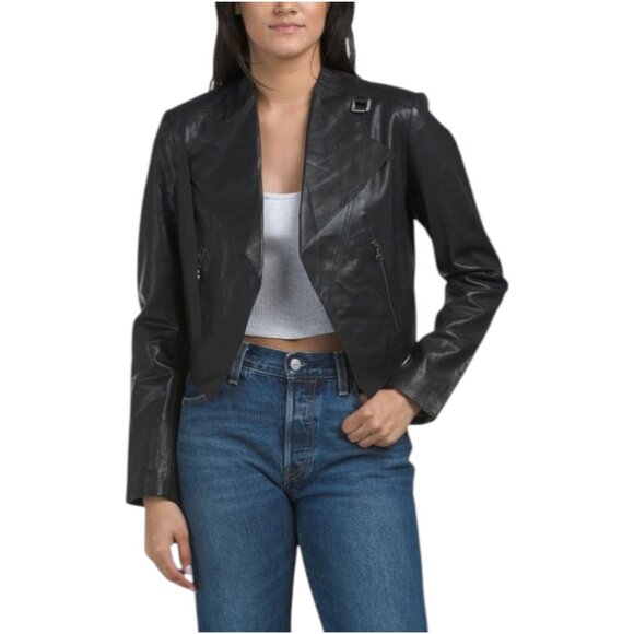 Bod & Christensen Jackets & Blazers - BOD & CHRISTENSEN Leather Adriana Jacket